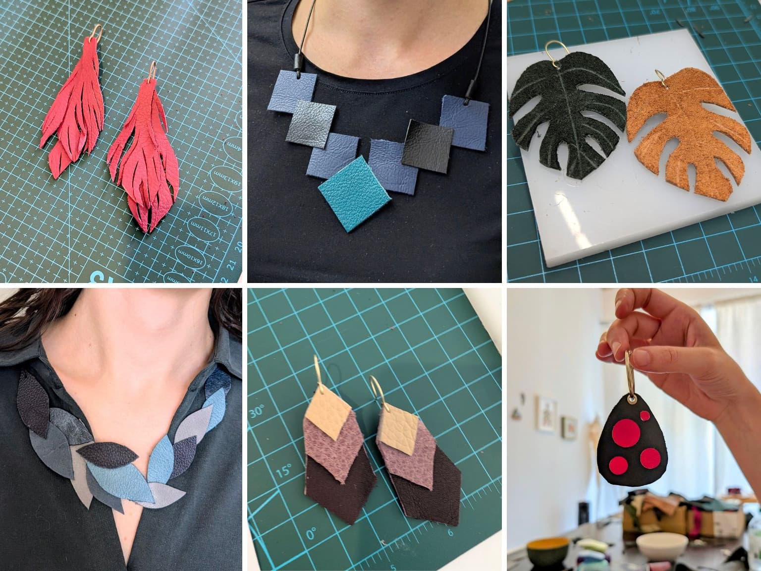 MAKE YOUR OWN UPCYCLED LEATHER JEWELLERY