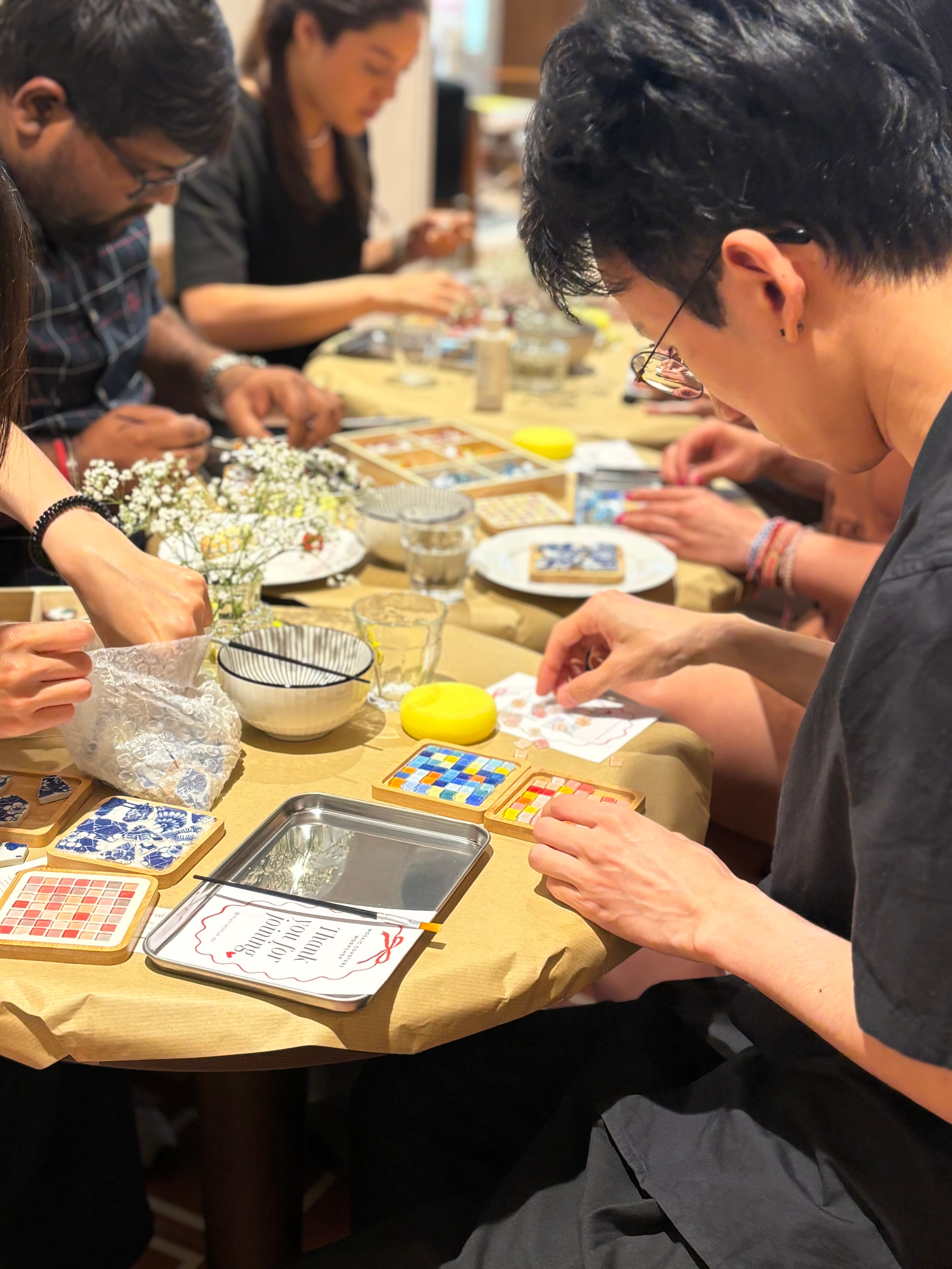 DIY Mosaic Coasters